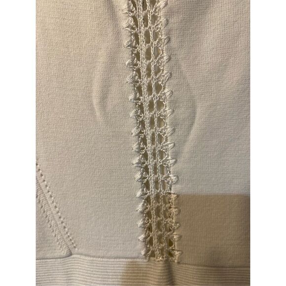 French connection women’s Cruz Danni white stretch, body con dress size 0 - Picture 5 of 6